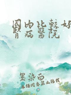 国内比较好的治肾病医院