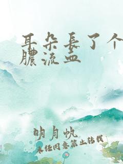 耳朵长了个包流脓流血