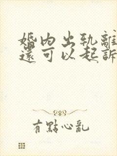 婚内出轨离婚后还可以起诉吗