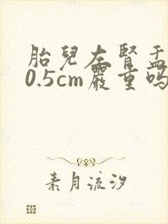 胎儿左肾盂分离0.5cm严重吗