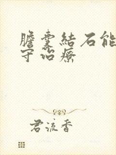 胆囊结石能否保守治疗