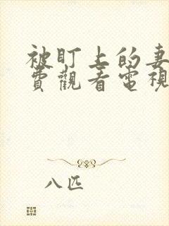 被盯上的妻子免费观看电视剧