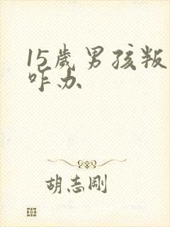 15岁男孩叛逆咋办