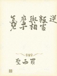 怎么与叛逆期的儿子相处