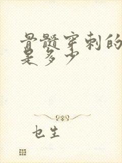 骨髓穿刺的费用是多少