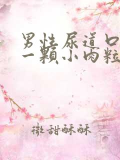 男性尿道口长了一颗小肉粒