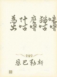 为什么猫咪会发出咕噜咕噜的声音