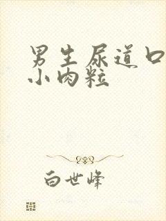 男生尿道口长了小肉粒