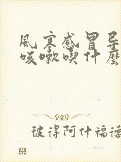 风寒感冒导致的咳嗽吃什么药