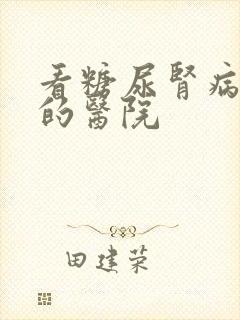 看糖尿肾病最好的医院