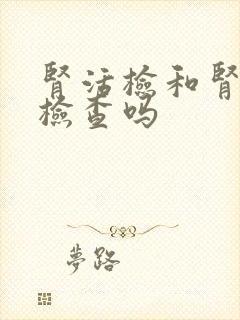 肾活检和肾穿刺检查吗