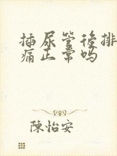 插尿管后排尿疼痛正常吗