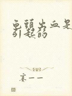 龟头出血是什么引起的