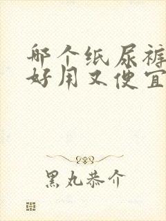 哪个纸尿裤牌子好用又便宜