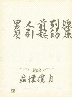 男人前列腺是怎么引起的原因造成的