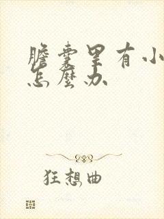 胆囊里有小结石怎么办