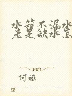 水箱不漏水但是老是缺水怎么回事