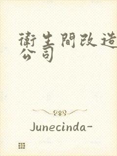 卫生间改造装修公司