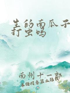 生的南瓜子可以打虫吗