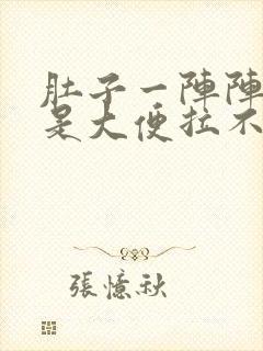 肚子一阵阵痛但是大便拉不出来