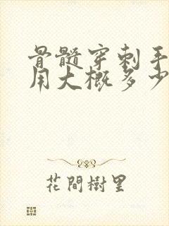 骨髓穿刺手术费用大概多少钱