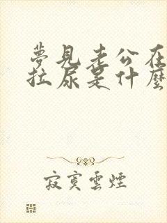 梦见老公在床上拉尿是什么意思