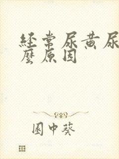 经常尿黄尿是什么原因