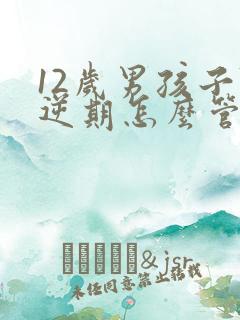 12岁男孩子叛逆期怎么管教