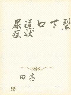 尿道口下裂什么症状