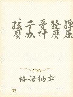 孩子爱发脾气怎么办什么原因