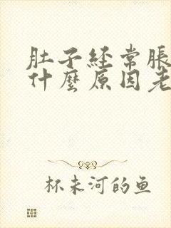 肚子经常胀气是什么原因老是放屁