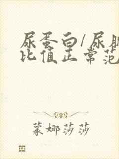 尿蛋白/尿肌酐比值正常范围