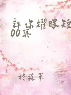 许你耀眼短剧100集