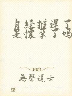 月经推迟了二天是怀孕了吗