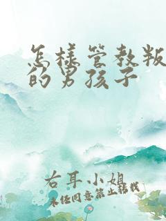 怎样管教叛逆期的男孩子