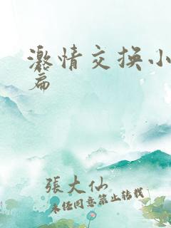 激情交换小说短篇