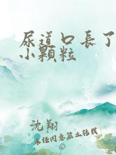 尿道口长了几个小颗粒