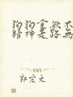 狗狗食欲不振没精神走路无力