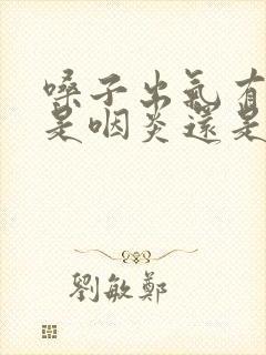 嗓子出气有声音是咽炎还是支气管炎