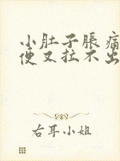 小肚子胀痛想大便又拉不出来