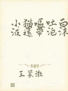 小猫呕吐白色粘液还带泡沫