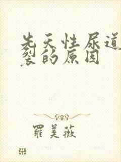 先天性尿道口下裂的原因