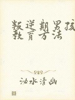 叛逆期男孩厌学教育方法