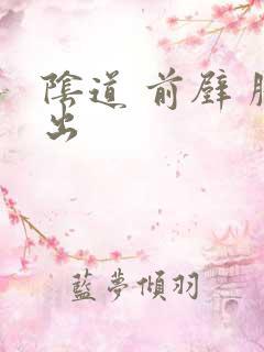 阴道 前壁 膨出