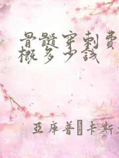 骨髓穿刺费用大概多少钱