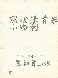 冠状沟有米粒状小肉刺