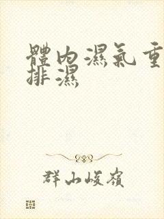 体内湿气重怎样排湿