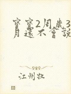 宝宝2周岁3个月还不会说话怎么办