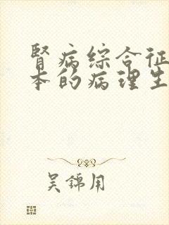 肾病综合征最根本的病理生理改变是()