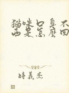 猫咪口臭不吃东西是怎么回事